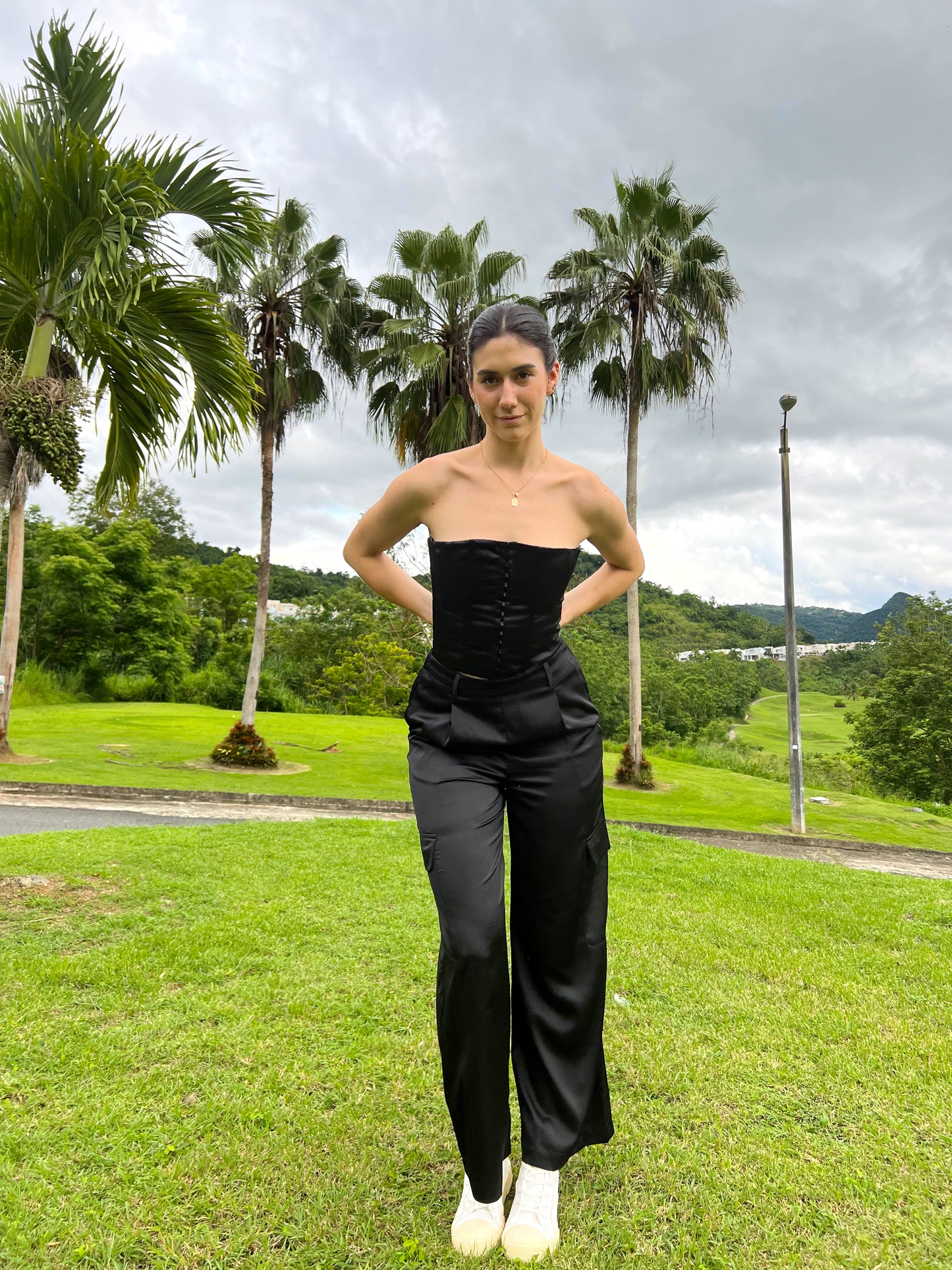 BLACKOUT CARGO PANTS
